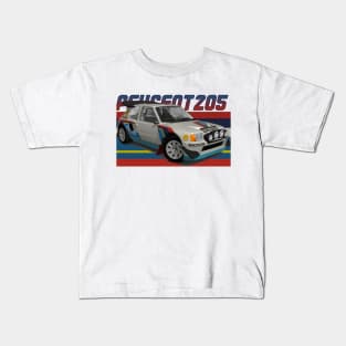 Peugeot 205 T16 Group B Kids T-Shirt